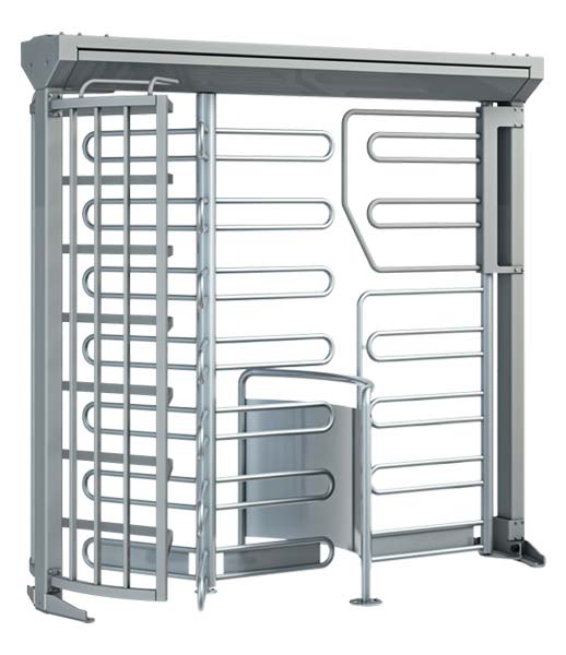 Turnsitle Railing Turnwell | FTS Full Height Turnstiles
